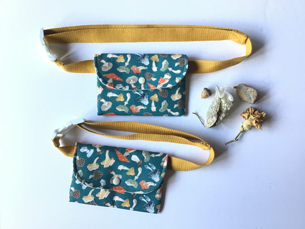 Collect & Connect Mini Pocket Bag. Waist or Cross-Body Pack, Adult Sizes