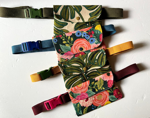 Collect & Connect Mini Pocket Bag. Waist or Cross-Body Pack, Adult Sizes