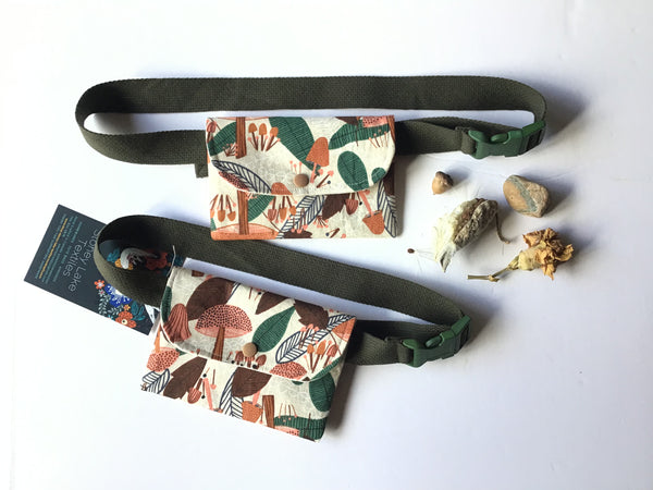 Collect & Connect Mini Pocket Bag. Waist or Cross-Body Pack, Adult Sizes